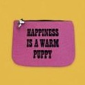 Snoopy Pouch Puppy Happiness in Pink