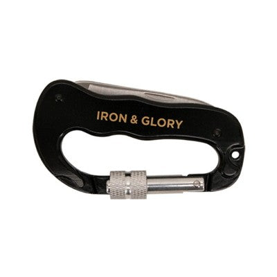 4-in-1 Carabiner tool 'Always Ready' Black