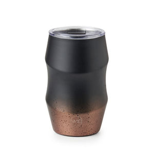 Desk Drinks Flask Mug Stainless Steel Sutton Copper Black W10