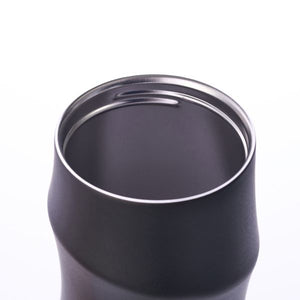 Desk Drinks Flask Mug Stainless Steel Sutton Copper Black W10