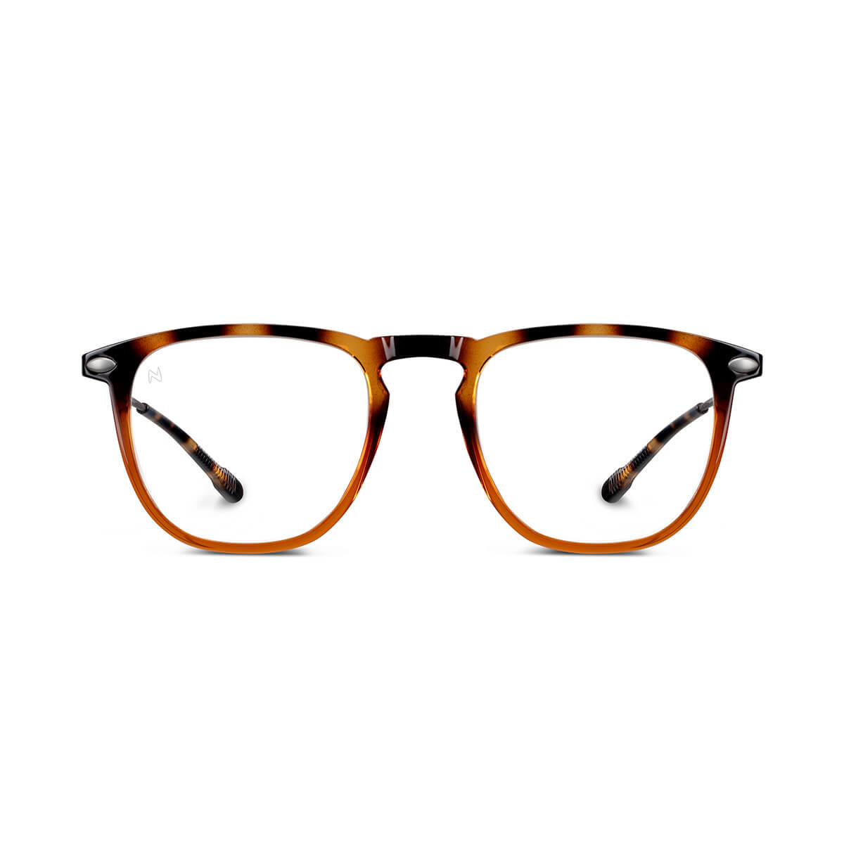 Blue Light Glasses +1 Bronze Tortoise Dino with Case Nooz