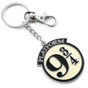 Keyring Plat 9 3/4 Harry Potter Silver