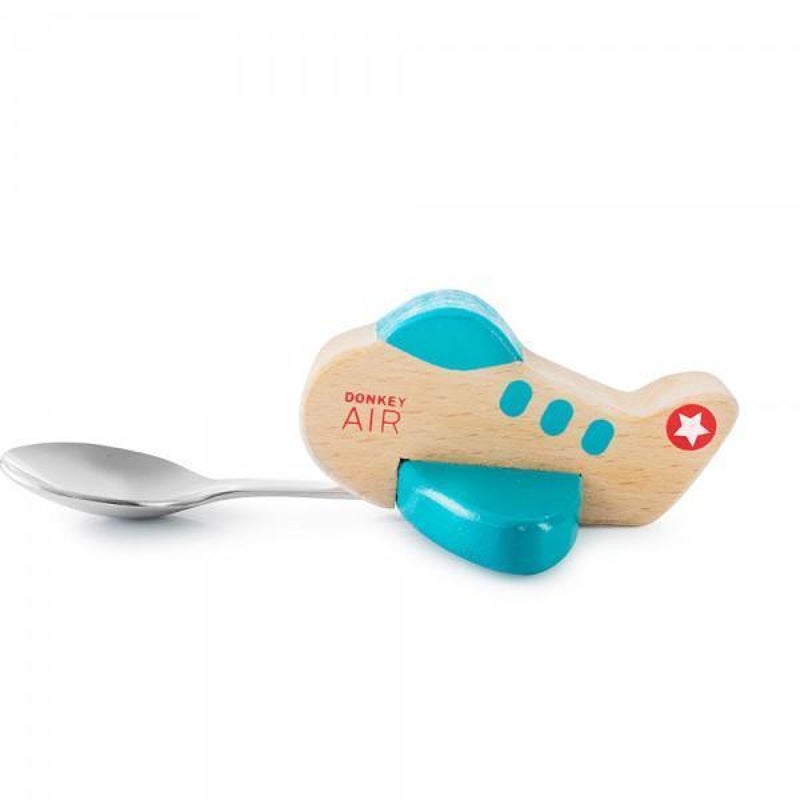 Kids' Spoon Donkey Airplane Blue