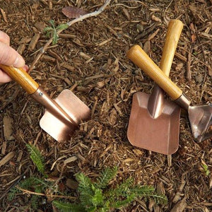 Gardening Tool Set in Copper