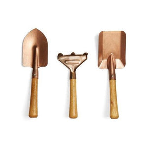 Gardening Tool Set in Copper