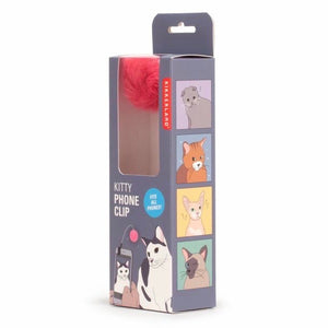 Cat toy phone clip for kittens