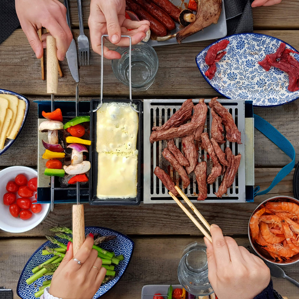BBQ Cooking Accessory Set for Yaki Korean Style Barbecue