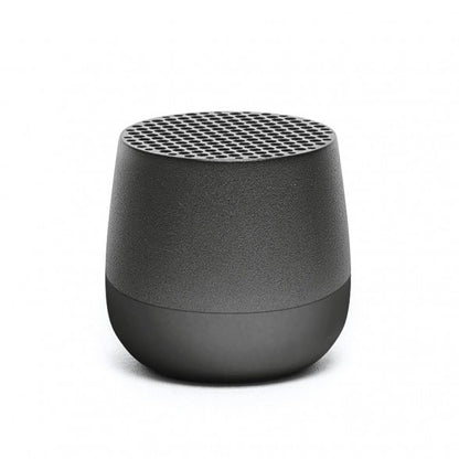 Ultra-portable bluetooth speaker in gunmetal grey