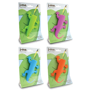 Larry the lizard toothbrush holder | Four colours
