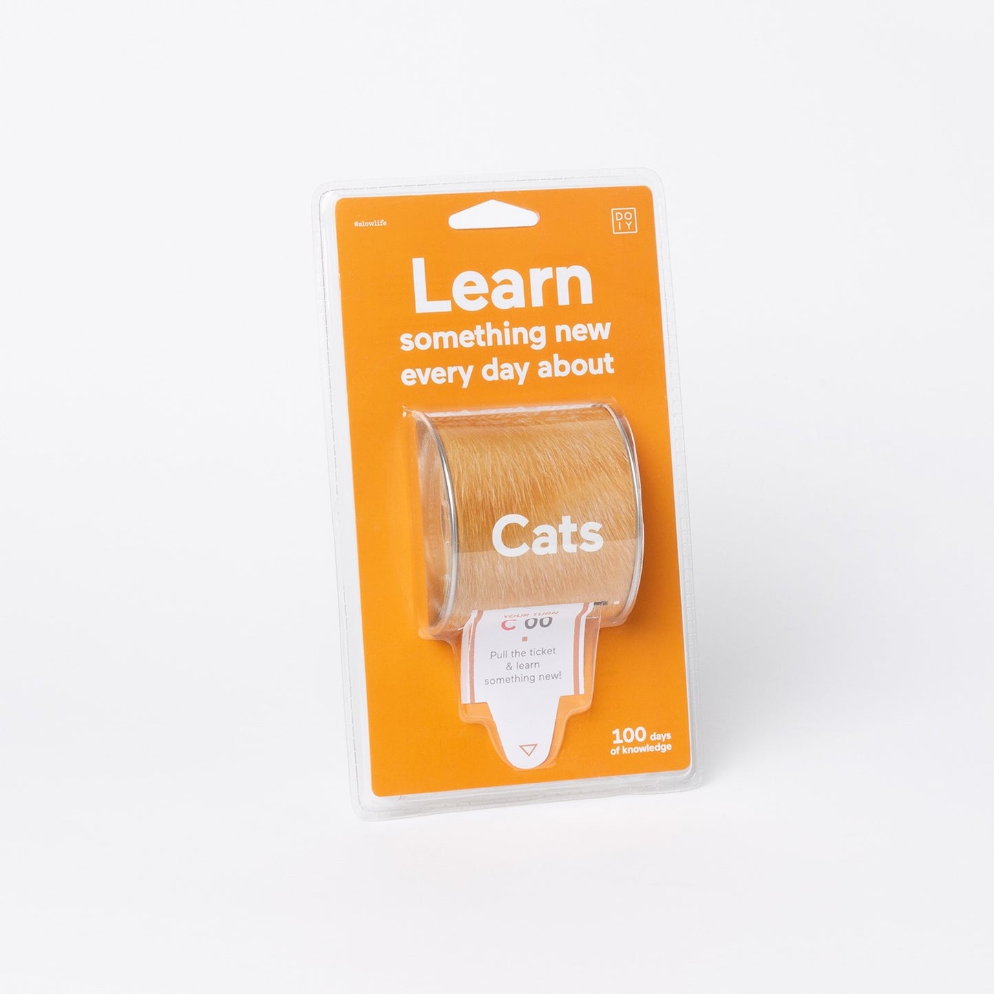 Gift 'Learn Something New About Cats' Facts Ticket Roll
