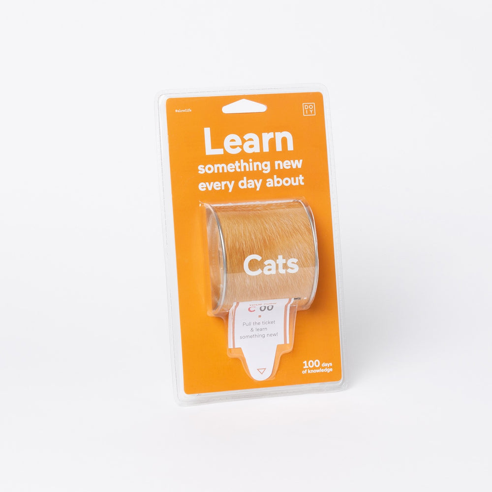 Gift 'Learn Something New About Cats' Facts Ticket Roll