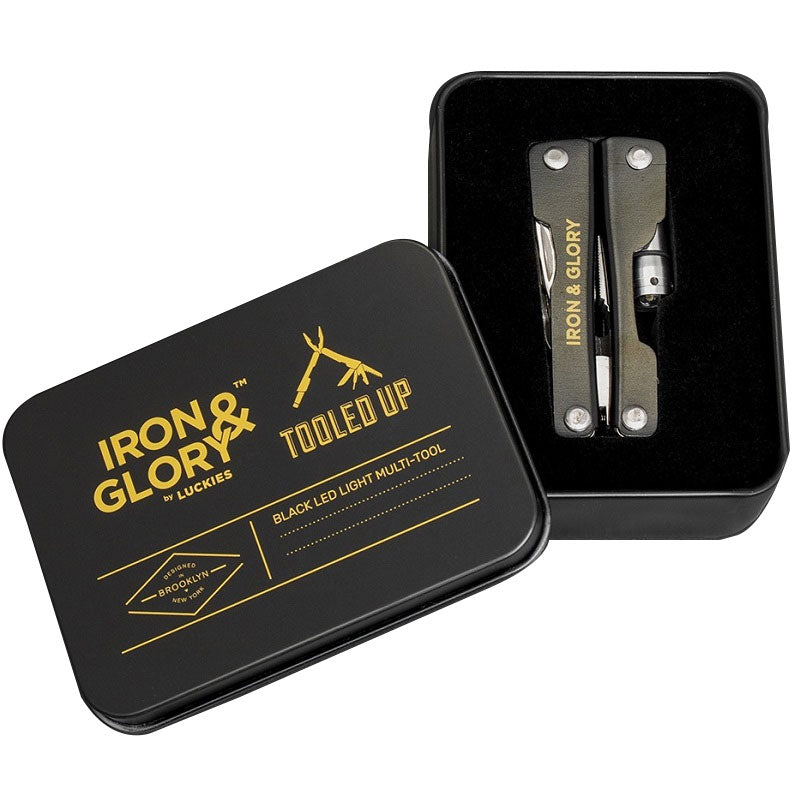 Pocket multi-tool 'Tooled up' in black