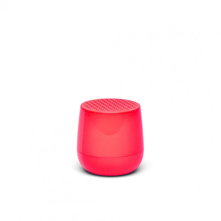 Ultra-portable bluetooth speaker in neon pink