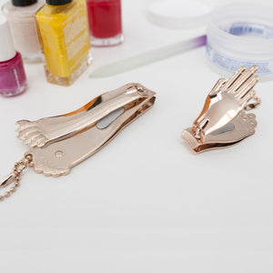 Hand and foot copper nail clipper