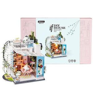 3D Puzzle DIY Miniature Dollhouse Dora's Loft