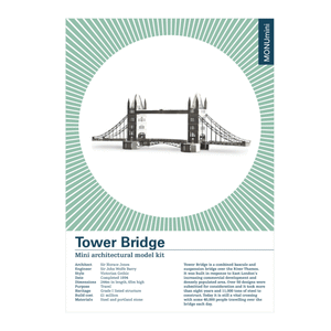 Tower bridge model