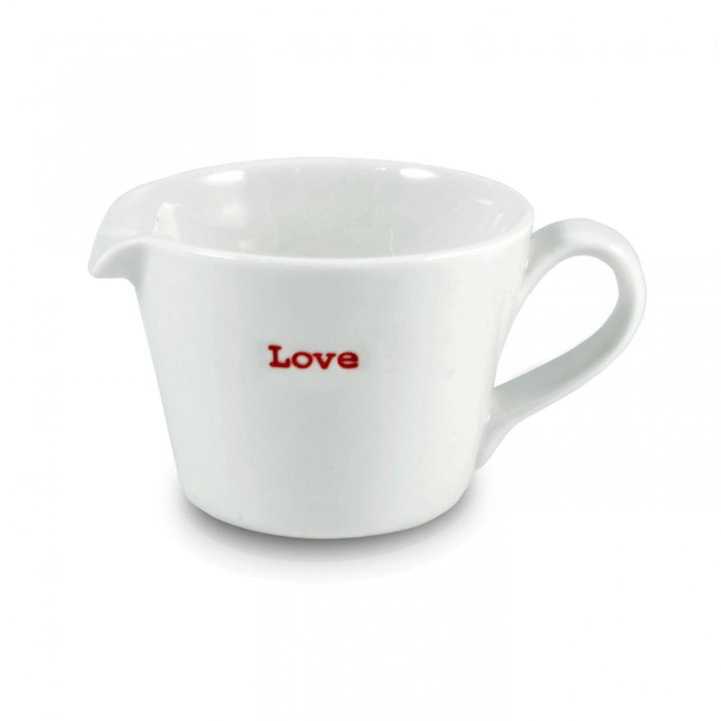 Jug Small Keith Brymer Jones 'Love' 50ml