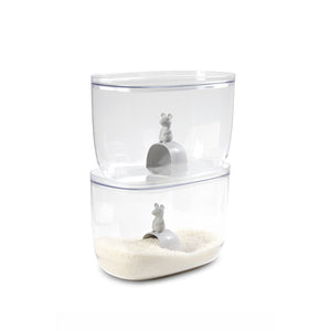 Jar Storage Container Food 7Liter with Mouse Scoop