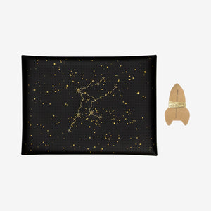 Envelope Pouch Stitch Your Star Sign in Black