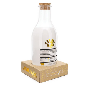 Milk Bottle Lamp Novelty USB Charging Luckies