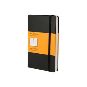 Notebook Moleskine Large Ruled Hardcover Classic Black