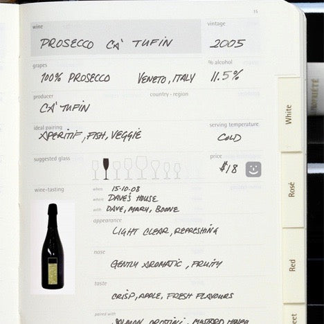 
            
                Load image into Gallery viewer, Moleskine Journal for wine recording and personalising in Bordeaux red
            
        