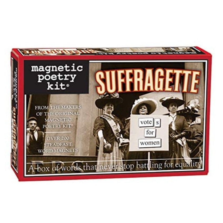Suffragette Magnetic Poetry Fridge Magnets