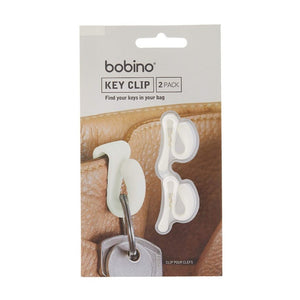 Key Clip Bobino Cream Pack of 2