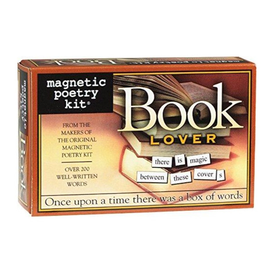 Book Lover Magnetic Poetry Kit Fridge Magnet