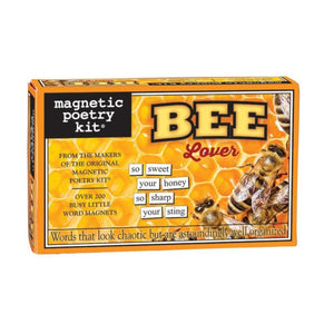 Bee Lover Magnetic Poetry Fridge Magnets