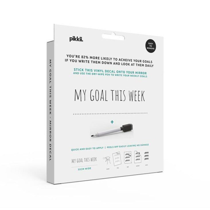 Mirror Decal Kit - My Goal This Week Moxon