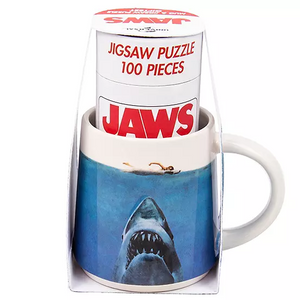 Jaws Shark Novelty Mug and 100-Piece Jigsaw Giftset