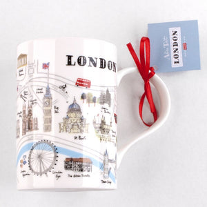 Map Of London Mug Alice Tait