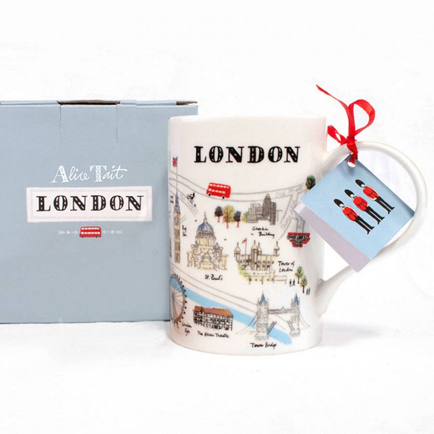 Map Of London Mug Alice Tait