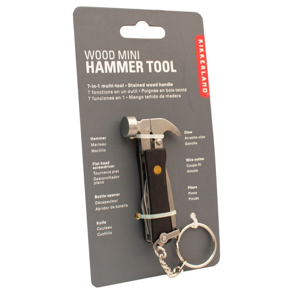 Mini Hammer in Black Wood and Steel