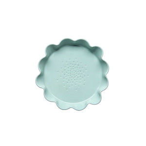 Flower Pie Dish Turquoise Piccadilly Oven Safe