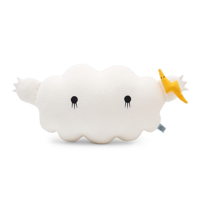 Storm Cloud Cushion White Cuddly Toy Ricestorm Noodoll