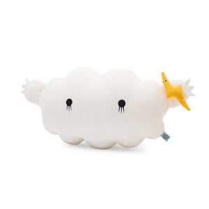 Storm Cloud Cushion White Cuddly Toy Ricestorm Noodoll