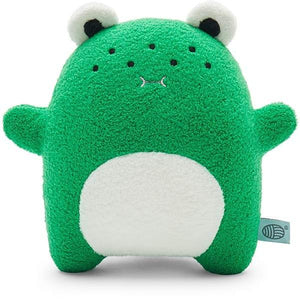 Frog plush soft toy for children 'Ricecharming' in green