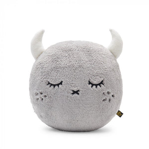 Monster Cushion Soft Toy Ricepuffy Cute Noodoll Grey