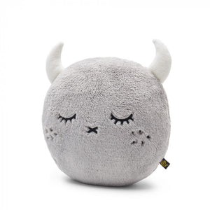 Monster Cushion Soft Toy Ricepuffy Cute Noodoll Grey