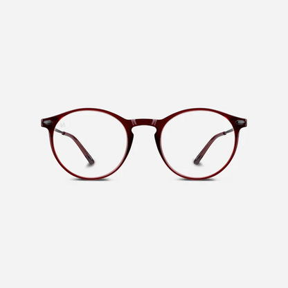 Reading Glasses +1.5 Red Cruz with Case Nooz