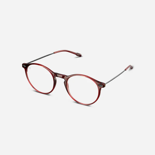 Reading Glasses +1.5 Red Cruz with Case Nooz