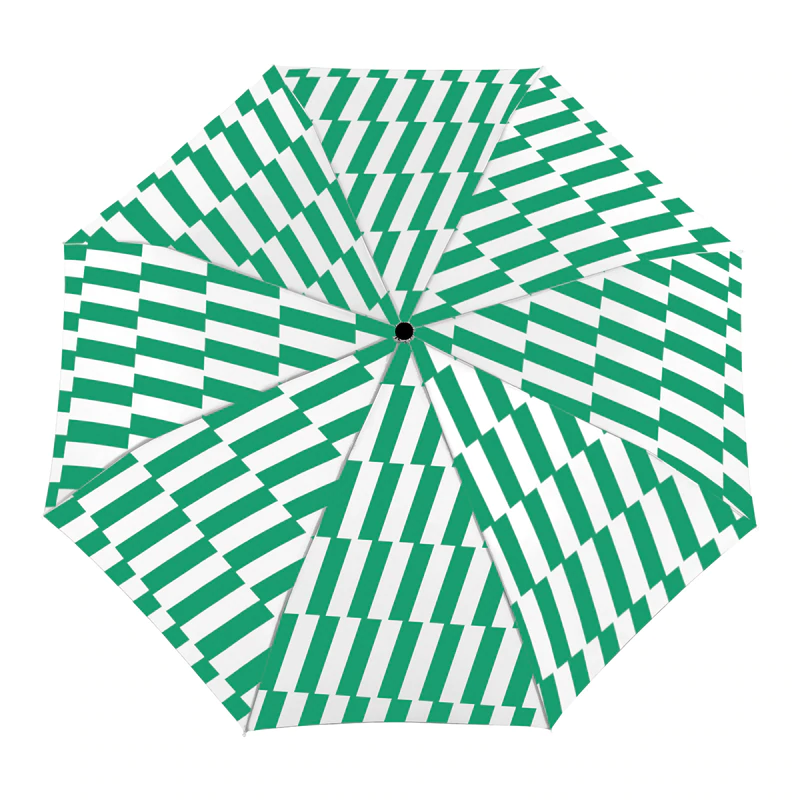 
            
                Load image into Gallery viewer, Original Duck Head Umbrella Compact Green Kelly Bars
            
        