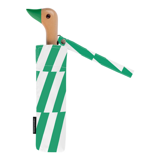 Original Duck Head Umbrella Compact Green Kelly Bars