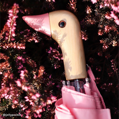 Original Duck Head Umbrella Compact Baby Pink