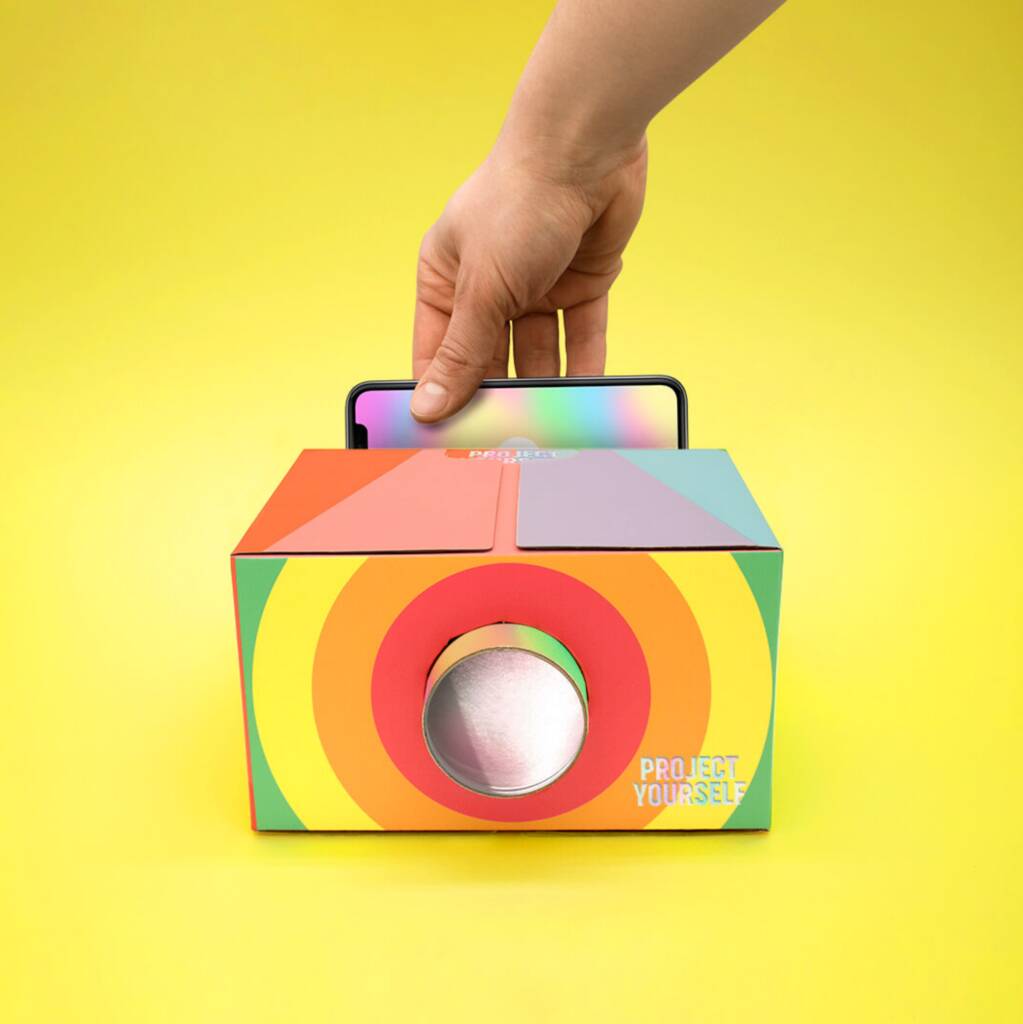 Rainbow Smartphone Projector