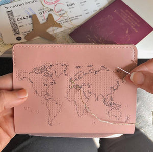 Passport Cover Stitch Your Own Pink