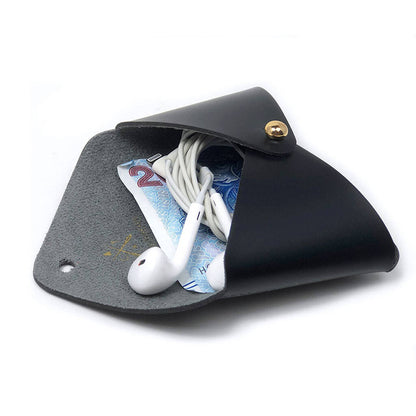 Coin Purse Stitch Your Zodiac Sign in Black