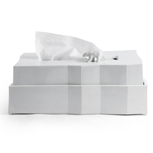 Tissue Box Tissues Holder Polar Bear Iceberg in White